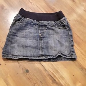 Girl's OshKosh denim skirt